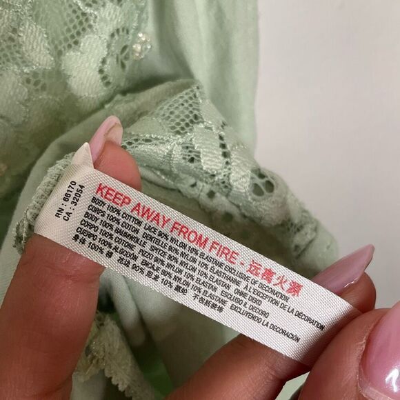 Free People Lace Trim Bodysuit - Picture 9 of 9